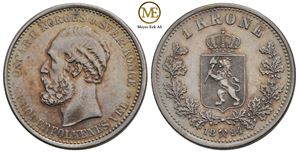 1 krone 1894 Oscar II. Kv.01