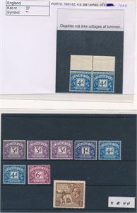 GB-PORTOMERKER + xx diverse merker inkl SG SG D38 i par + SG 431