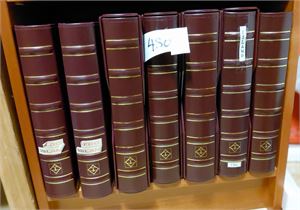 ISLAND-FDC Samling i 7 LT bind (5 med kassetter). De eldste fra 1947, nyeste fra 2023. Det nyere antagelig fra abonnement