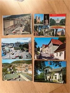 BERGEN  6 kort - fra 50-tallet og nyere