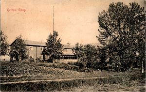 Trøndelag Grong, Kvittum. (NK 1656). Småf. s/hv. Stpl i 08. Pen brukskvalitet.