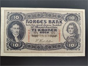 10 kroner 1932 R