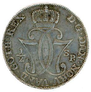 1/2 Speciedaler 1778. 1+