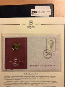 Danmark Samling Danske Kongelige i fint album