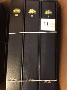 Australia. Samling 1913 - 2002 stemplet / ** merker.  Til dels godt dublisert.  I 3 flotte DAVO-album