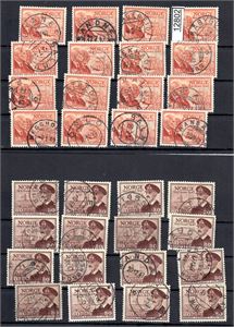 Nk 367/369 o. 2 stempelplansjer