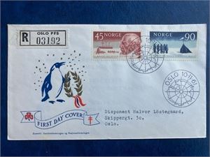 NK 502-03 Sydpol FDC