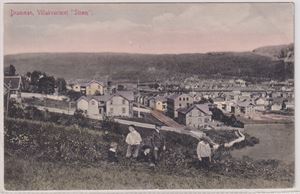Drammen Drammen, Villakvartalet Strøm.  Kolorert kort  (NK1802) UB småf.