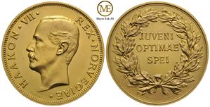Kongens gullmedalje Haakon VII. Tildelt 1907. Kv.0/01