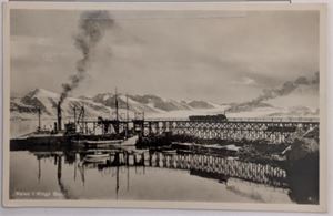 KINGS BAY, kaien, brukt 1924, ukjent utgiver.