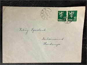 Brev stmpl. Kolbotn i 1946 m/forsegling