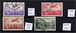 Frankrike AFA279-300 o Luftpost og AFA379 St. Malo