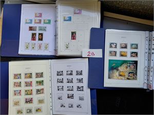 JERSEY xx/o dobbeltsamling postfrisk og stemplet i 3 ringpermer med kopierte ark 1969-90 og 1996-2004. Lite stemplet etter 1990. Masse flotte merker ellers. Noe i tillegg på plansjer
