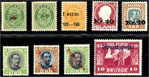 Iceland. A collection to 1980 in a stockbook. Most of the stamps before 1945 are monted or with new gum.