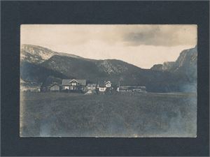 DAASVAND ? (Privatkort) Datert "DAASVAND 31 AUG 1921". Vi antar at motivet er fra Setesdalen