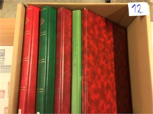 6 instikksbøker SVERIGE i eske