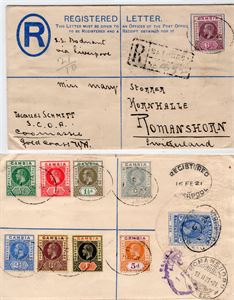GAMBIA 1930, Rek helsak till Schweiz