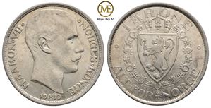 1 krone 1910 Haakon VII. Kv.0/01