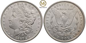 Morgan dollar 1887 Kv.01