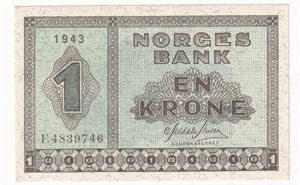 1 krone 1943 F.4839746