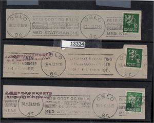 PERFINS F. D. på 3 store klipp med TMS 1932-33