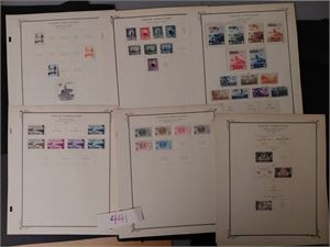 IT. SOMALILAND x/o samling på gamle Scott fortrykk. Noen med feil ikke medregnet, i alt ca 200 forskjellige + få dubletter (€ 1700)