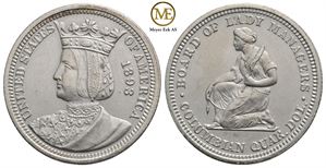 1/4 dollar 1893 Isabella. Columbian Exposition. Kv.01