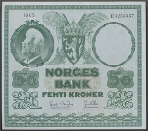 50 Kroner 1965 F.3253357 Kv 01