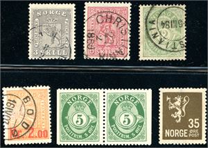 Norgessamling til og med 2023 i et Leuchtturmalabum i 3 bind. Etter 1910 er nær alt postfriskt. Pålydende verdi 1999-2023 er over 16.000,- pluss en rekke hefter med A-merker.