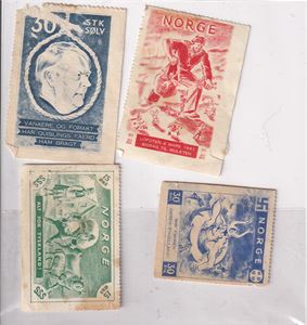 Brevmerker 2. verdenskrig