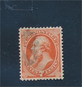USA o Mi 40 II/Scott 160, 1973 7cent, meget pent og velsentrert