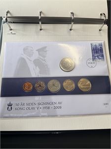 Nr 123 50 år siden signingen av Kong Olav V