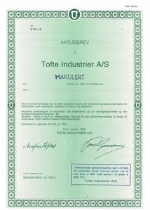 Tofte Industrier