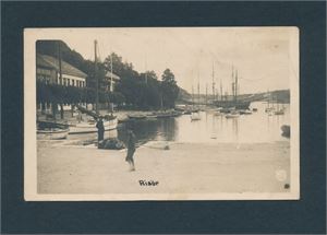 RISÖR (Oppi, D.E.C.O) Brukt som julekort 1920 + 2 andre småformat og to storformat fra ca 1970