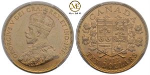 10 dollar 1913 Georg V. Kv.01