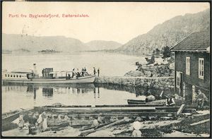 Aust- og Vest-Agder. Innenlandskommuner. 77 postkort, hvor 44 i småformat.