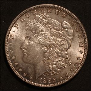 USA 1 dollar 1885. Kv.01