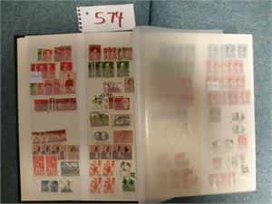 STEMPLER-AGDER 64 siders bok med masse merker