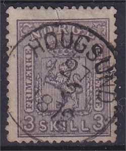 NK 13 B, Hougsund 27-2-1872 på 3 skill Våpen