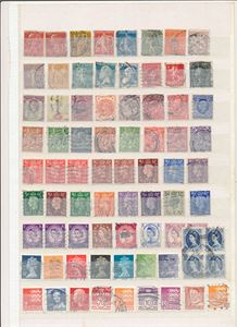 PERFINS ca 75 merker, et kort og 1 brev + norske julefrimerker 1999, sistnevnte postfriskt