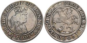 Speciedaler 1650 Frederik III. Kv.1/1+