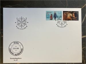 FDC 05.11.2022 Vignett Kvam Frimerke- og myntklubb