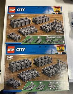 LEGO Togskinner, 2 pakker. Uåpnet i originalemballasjen