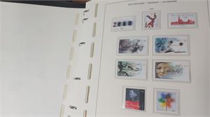 TYSKLAND BRD närmast komplett stämplad samling 2001-2011 i ett Schaubekalbum, många vackra stämplar