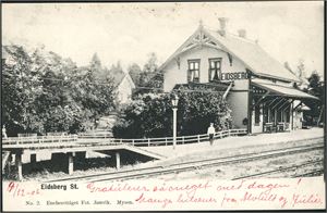Eidsberg St. Brukt i 1906. Ikke sendt. K-2