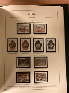 China Leuchtturm China 1991-1995 **  En del merker fra 1992 og senere