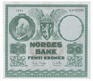 50 kroner 1964 E