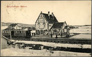 Sørumsanden Station. Brukt i 1911. K-2