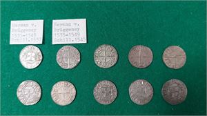 LIVLAND/ REVAL 10 st schillingar under Herman von Brüggenei (1535–1549)