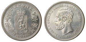 1 Krone 1898 Kv 0